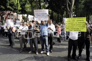 MANIFESTACIÓN TRABAJADORES AYUNTAMIENTO