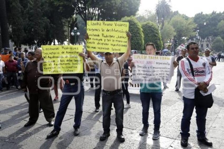 MANIFESTACIÓN TRABAJADORES AYUNTAMIENTO