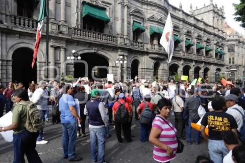 MANIFESTACIÓN TRABAJADORES AYUNTAMIENTO