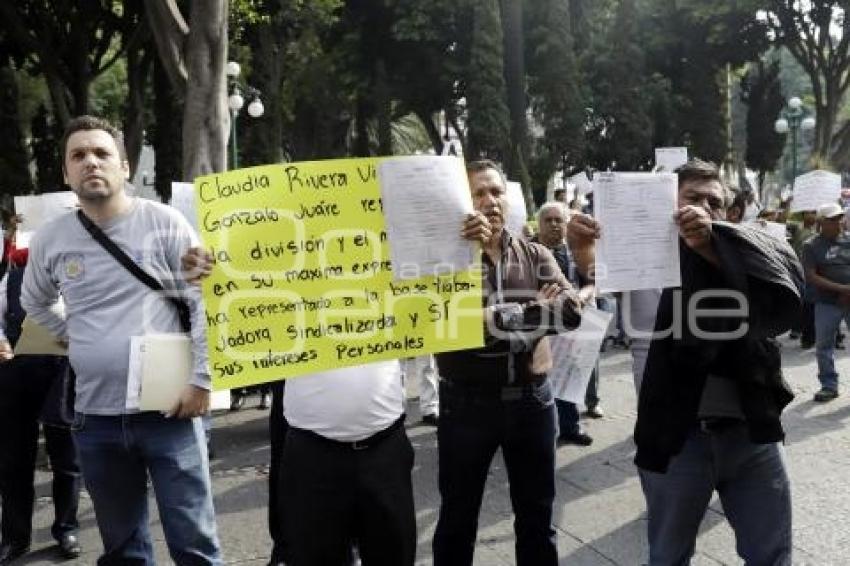 MANIFESTACIÓN TRABAJADORES AYUNTAMIENTO