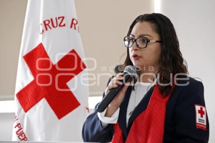 CRUZ ROJA . TOMA DE PROTESTA