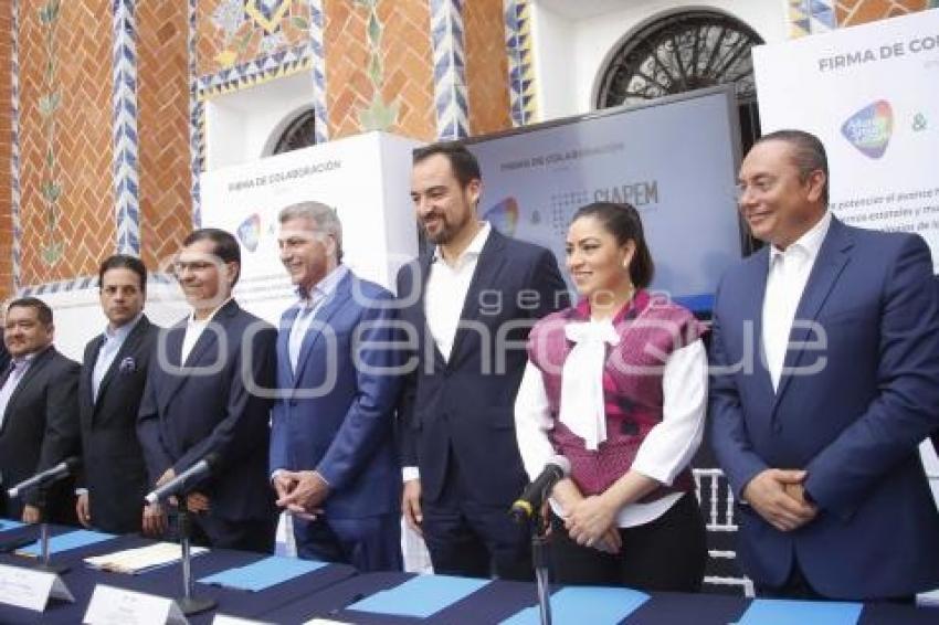 FIRMA DE CONVENIO SMART LATAM Y CIAPEM