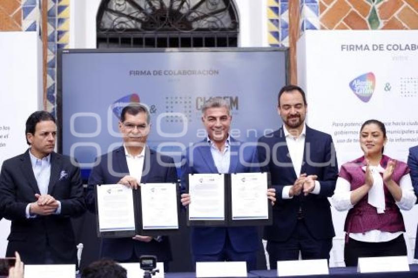 FIRMA DE CONVENIO SMART LATAM Y CIAPEM