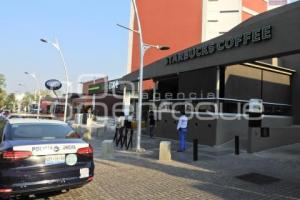 BALACERA EN CAFETERÍA