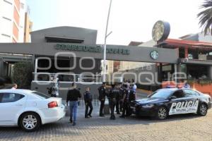 BALACERA EN CAFETERÍA