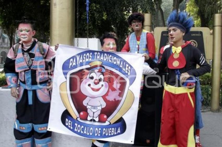 MANIFESTACIÓN PAYASOS