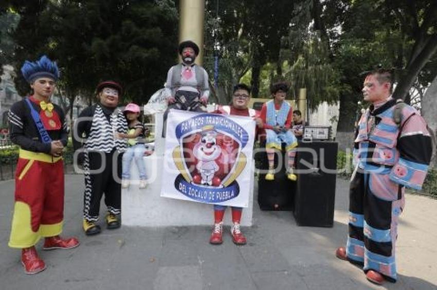 MANIFESTACIÓN PAYASOS