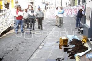 MANIFESTACIÓN . DEFENSA DEL AGUA