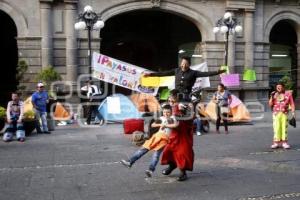 MANIFESTACIÓN PAYASOS