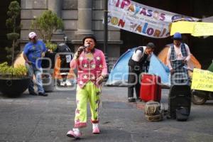 MANIFESTACIÓN PAYASOS