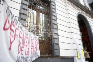 MANIFESTACIÓN . DEFENSA DEL AGUA