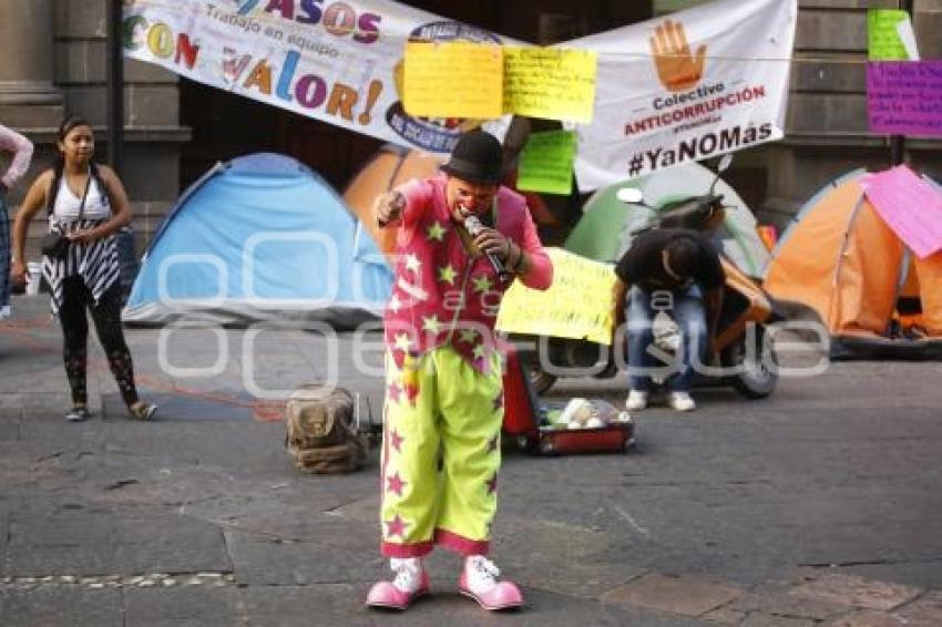 MANIFESTACIÓN PAYASOS