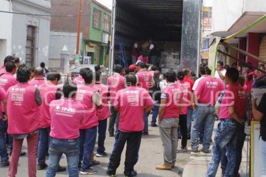 PAQUETERÍA ELECTORAL . TEXMELUCAN