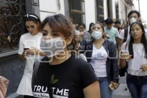 PROTESTA PRO CUIDADO DEL AMBIENTE