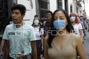 PROTESTA PRO CUIDADO DEL AMBIENTE