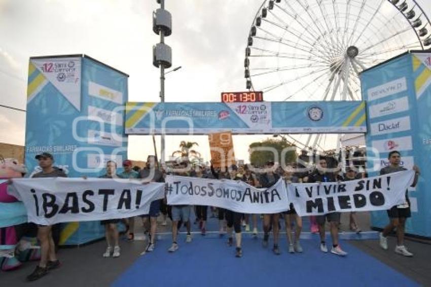 PROTESTA DE CORREDORES