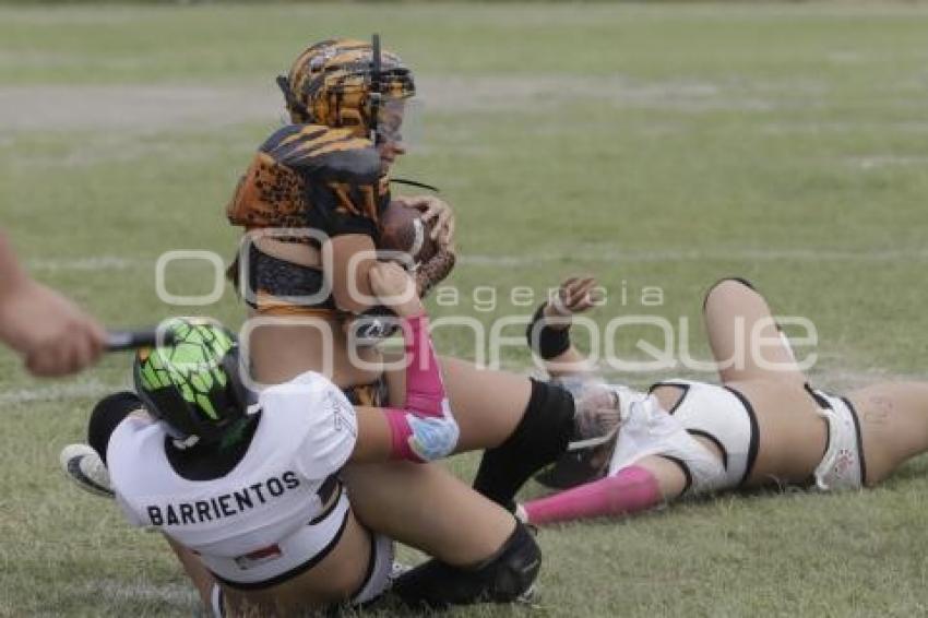 FUTBOL AMERICANO . MAMBAS VS CHEETARAS