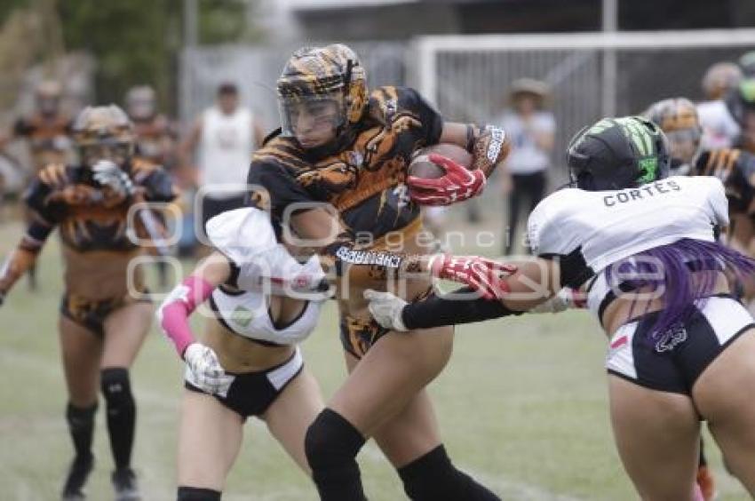 FUTBOL AMERICANO . MAMBAS VS CHEETARAS