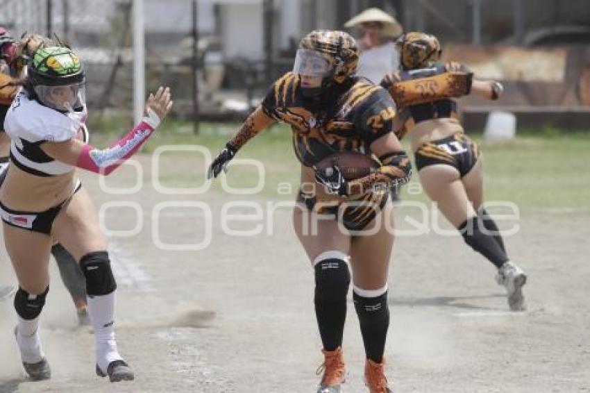 FUTBOL AMERICANO . MAMBAS VS CHEETARAS