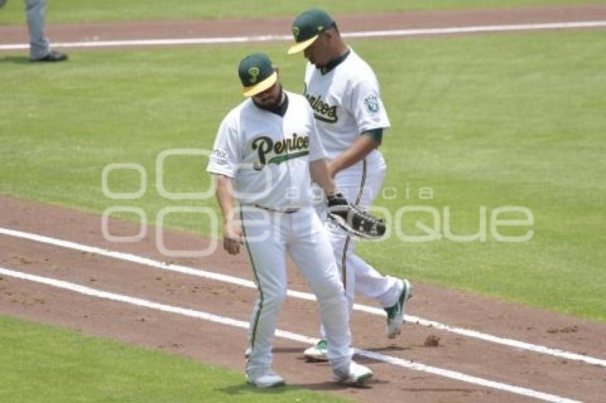 BÉISBOL . PERICOS VS LEONES