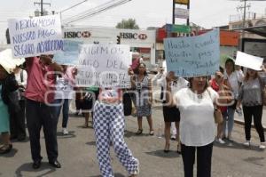 MANIFESTACIÓN MAESTROS JUBILADOS