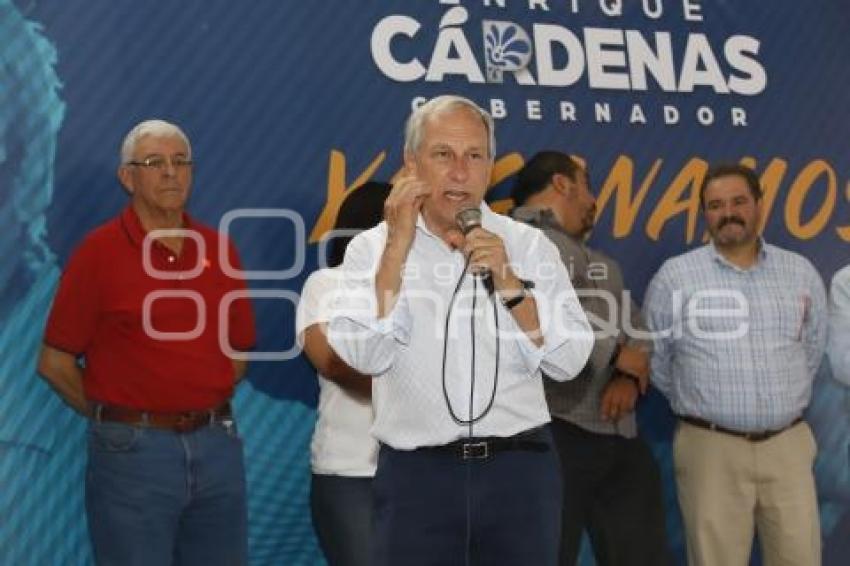 CIERRE DE CAMPAÑA . ENRIQUE CÁRDENAS