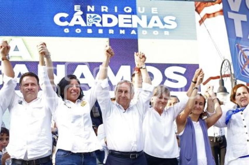 CIERRE DE CAMPAÑA . CÁRDENAS . CHOLULA