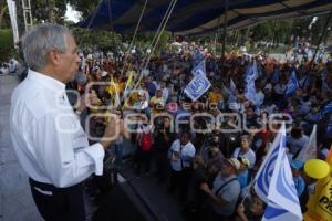 CIERRE DE CAMPAÑA . CÁRDENAS . CHOLULA