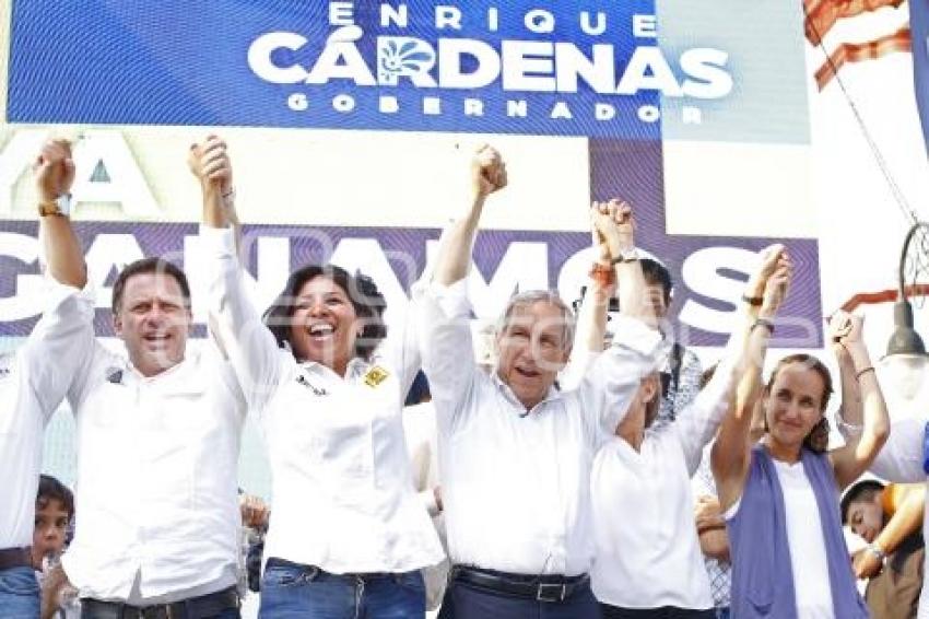 CIERRE DE CAMPAÑA . CÁRDENAS . CHOLULA