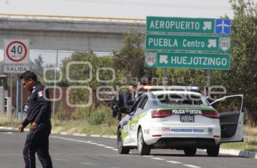 POLICÍA VIAL LESIONADO