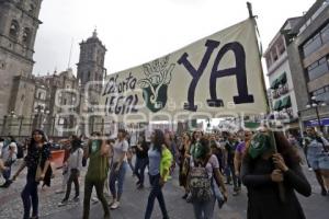 MARCHA . DESPENALIZACIÓN DEL ABORTO