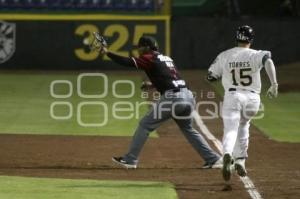 BEISBOL . PERICOS VS OLMECAS