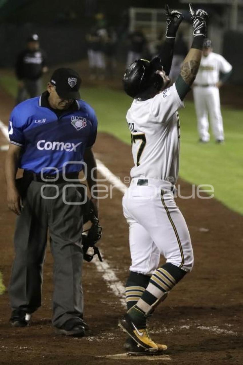 BEISBOL . PERICOS VS OLMECAS