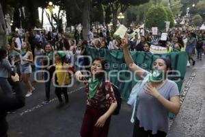 MARCHA . DESPENALIZACIÓN DEL ABORTO