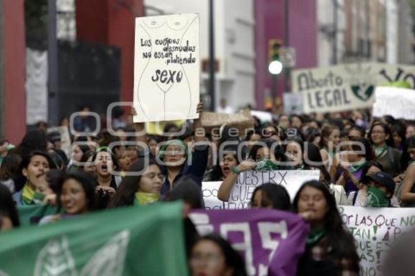 MARCHA . DESPENALIZACIÓN DEL ABORTO