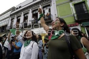 MARCHA . DESPENALIZACIÓN DEL ABORTO