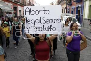 MARCHA . DESPENALIZACIÓN DEL ABORTO