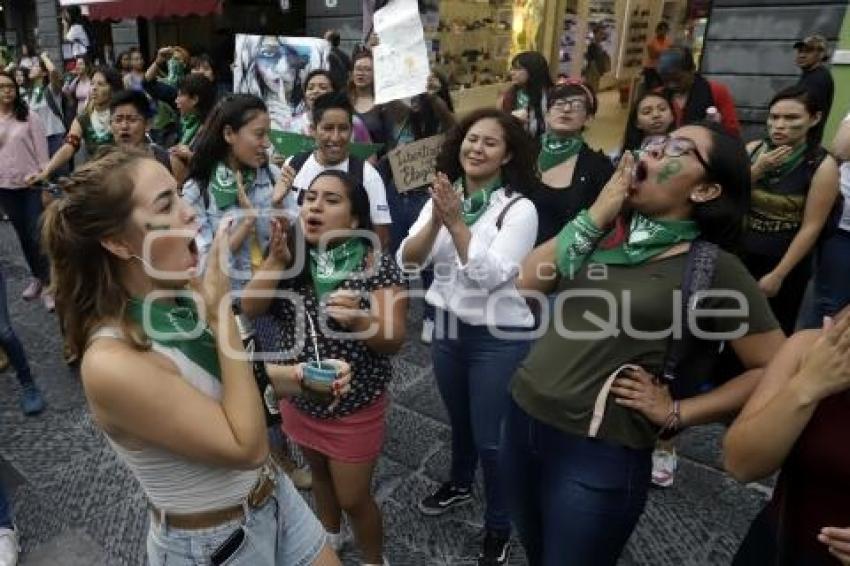 MARCHA . DESPENALIZACIÓN DEL ABORTO