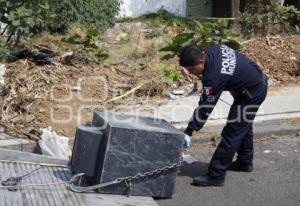 POLICIA MUNICIPAL . CAJA FUERTE