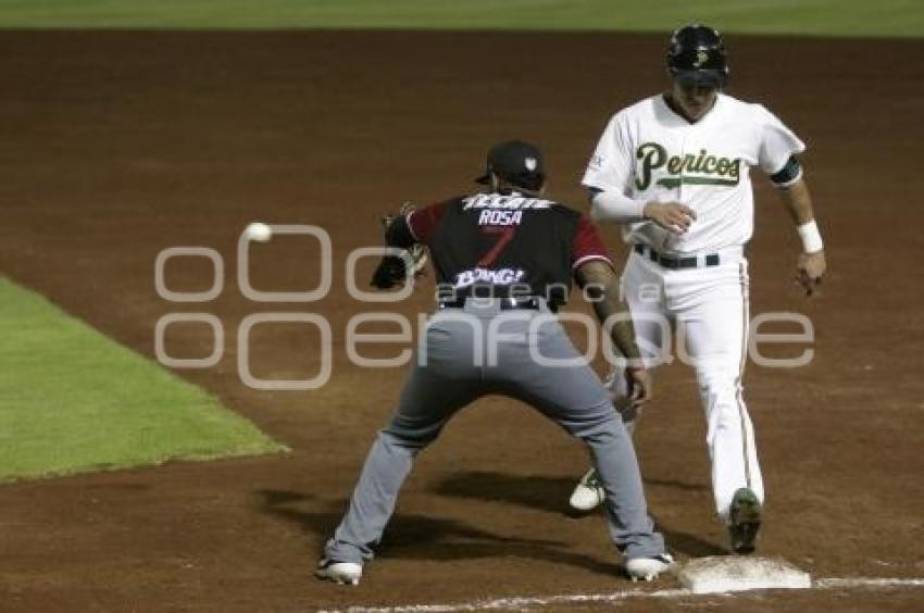 BEISBOL . PERICOS VS OLMECAS