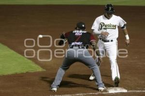 BEISBOL . PERICOS VS OLMECAS