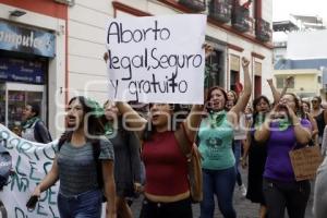 MARCHA . DESPENALIZACIÓN DEL ABORTO