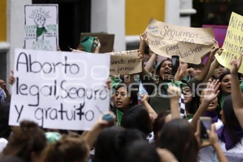 MARCHA . DESPENALIZACIÓN DEL ABORTO