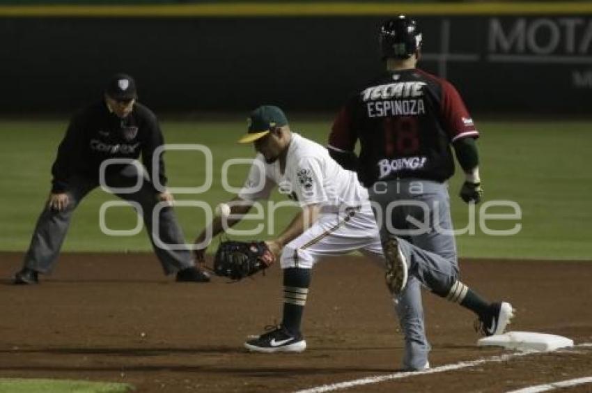 BEISBOL . PERICOS VS OLMECAS