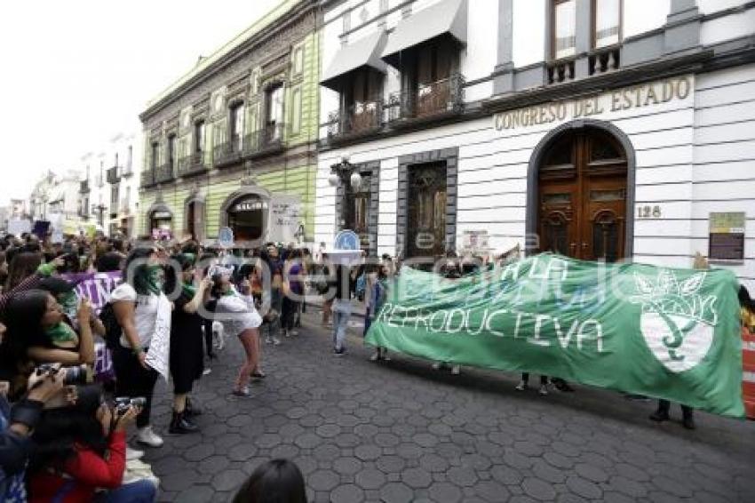 MARCHA . DESPENALIZACIÓN DEL ABORTO