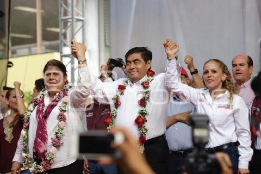 CIERRE DE CAMPAÑA . BARBOSA . TEHUACÁN