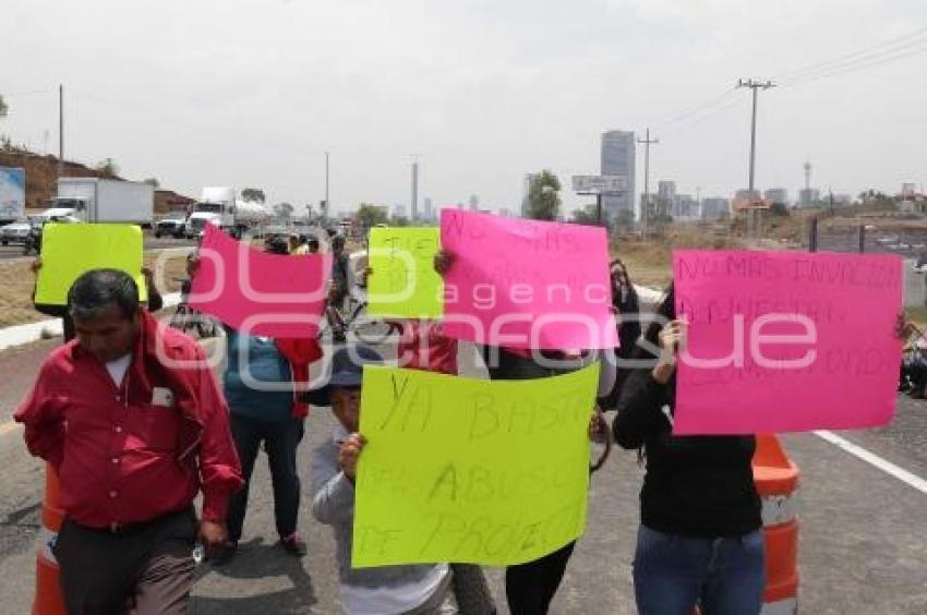 MANIFESTACIÓN VIA ATLIXCAYOTL