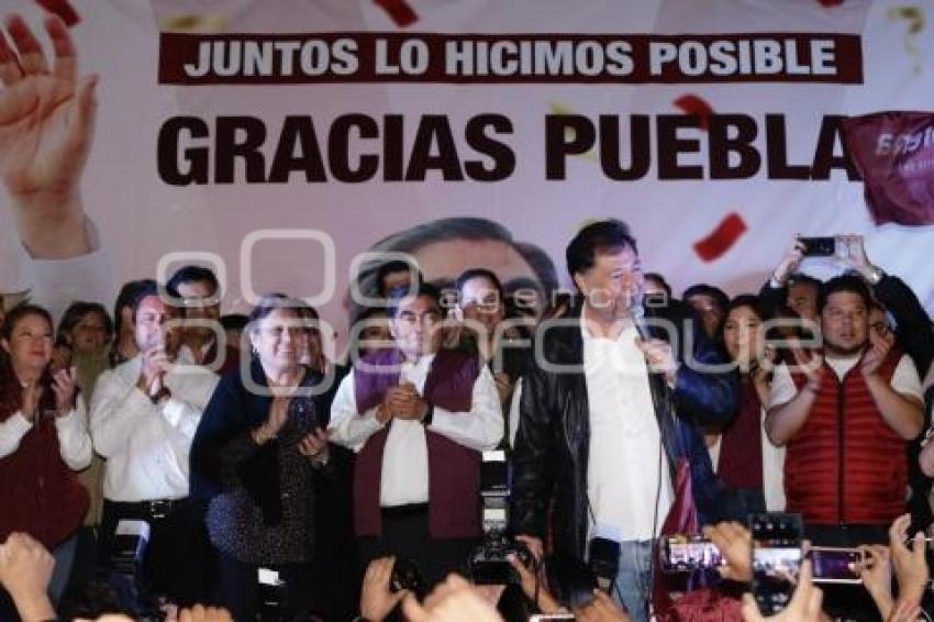 ELECCIONES . CELEBRACIÓN BARBOSA ZÓCALO