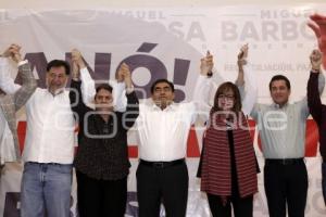 ELECCIONES . BARBOSA DECLARA TRIUNFO