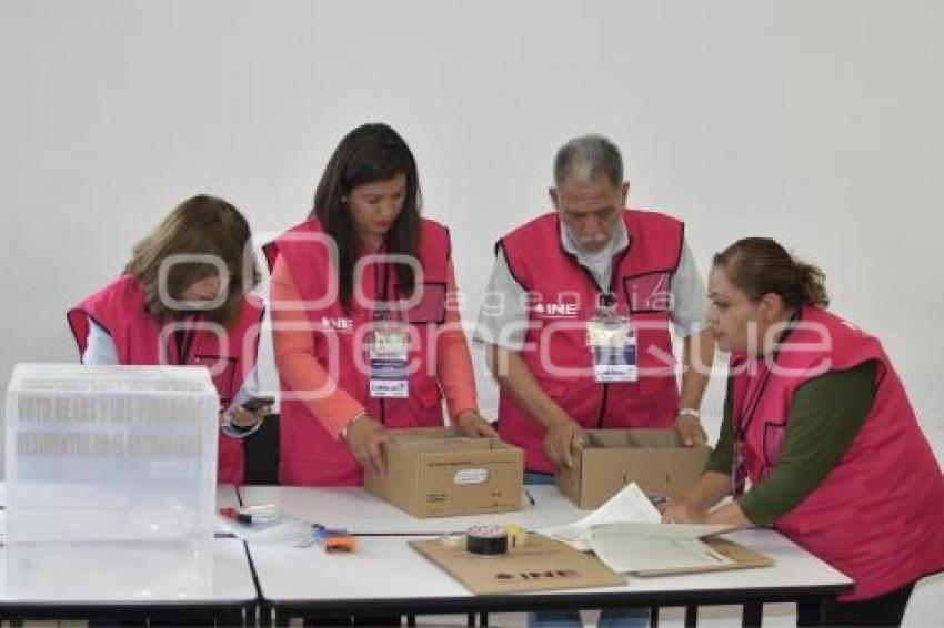 ELECCIONES . CONTEO VOTO EXTRANJERO